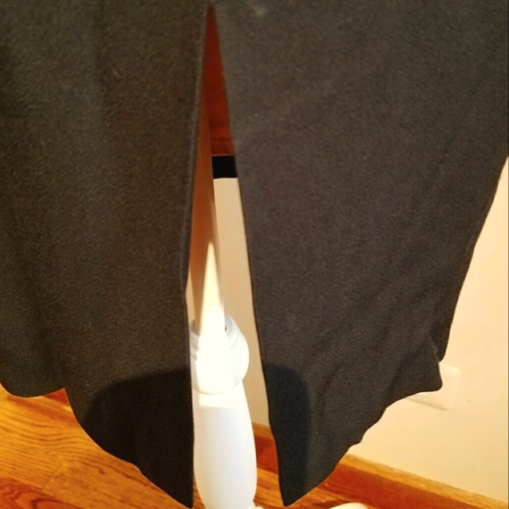 Cache By Crisione Black Front Slit Lined Vintage … - image 8